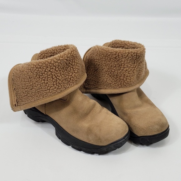 lands end suede boots